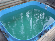 Испытание чаши бассейна на герметичность