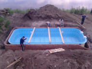 Подготовка к обратной засыпке пазух